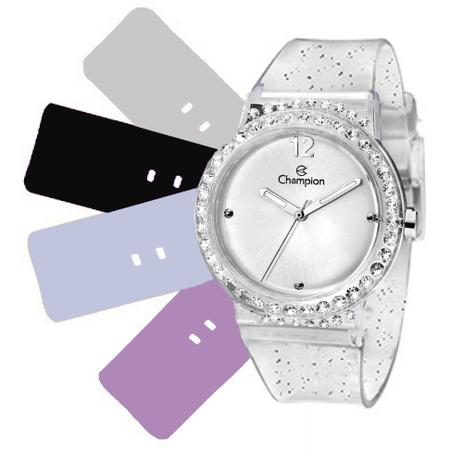 Relógio Feminino Champion Troca Pulseiras CP28275S / 63731 Menor preço em Relógio Feminino Champion Troca Pulseiras CP28275S / 63731