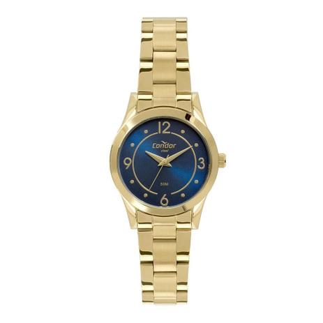 Relógio Feminino Condor Analógico CO2035MPZ/4D - Dourado Menor preço em Relógio Feminino Condor Analógico CO2035MPZ/4D - Dourado
