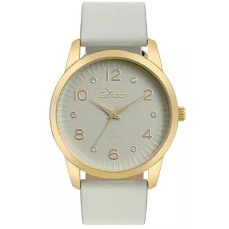Relógio Feminino Condor CO2035KWE/2C - Dourado/Verde Menor preço em Relógio Feminino Condor CO2035KWE/2C - Dourado/Verde