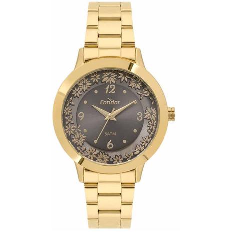 Relogio Feminino Condor Dourado CO2039BF/4F Menor preço em Relogio Feminino Condor Dourado CO2039BF/4F