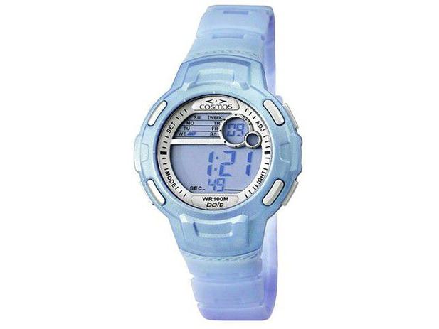 Relógio Feminino Cosmos Digital Esportivo - OS 48523 A Azul