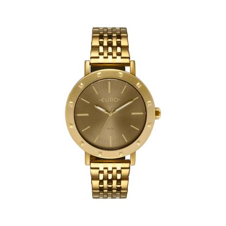 Relógio Feminino Euro EU2035YPH/4D 40mm Aço Dourado Menor preço em Relógio Feminino Euro EU2035YPH/4D 40mm Aço Dourado
