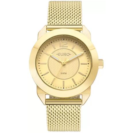 Relógio Feminino Euro Eu2036yls/4d - Dourado Menor preço em Relógio Feminino Euro Eu2036yls/4d - Dourado