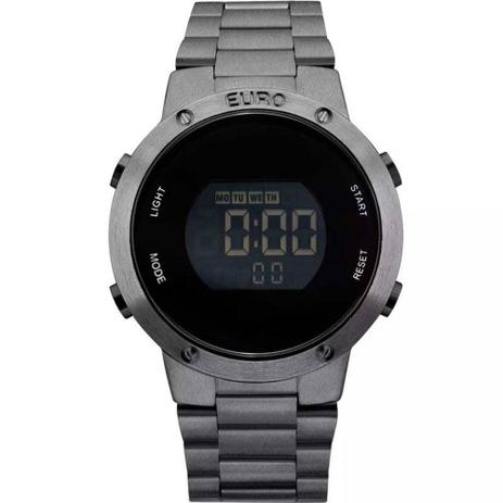 Relógio Feminino Euro Eubj3279ae/4k Grafite Menor preço em Relógio Feminino Euro Eubj3279ae/4k Grafite