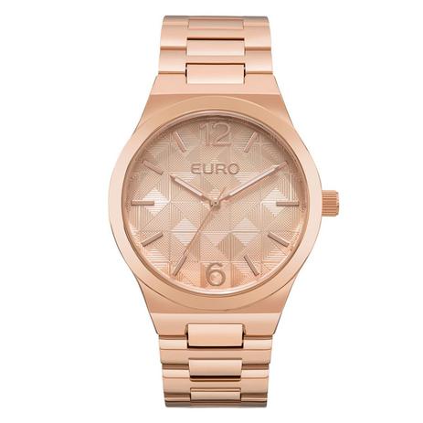 Relogio Feminino Euro Rose EU2036YLN/4T Menor preço em Relogio Feminino Euro Rose EU2036YLN/4T