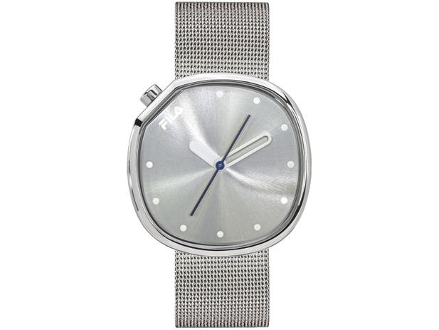 Relogio feminino prata analogico Clearance