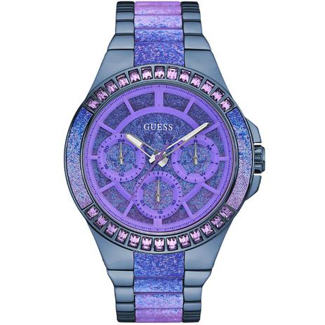 Relógio Feminino Guess Analógico 92639LPGSEO2 roxo Menor preço em Relógio Feminino Guess Analógico 92639LPGSEO2 roxo