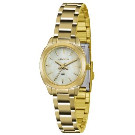 Relógio Feminino Lince Casual LRG4436L B1KX - Dourado Menor preço em Relógio Feminino Lince Casual LRG4436L B1KX - Dourado
