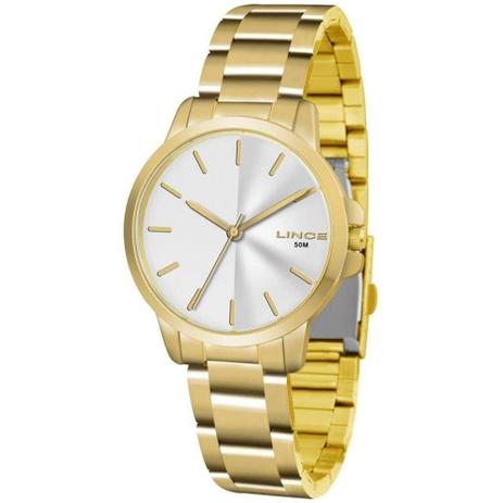 Relógio Feminino Lince Casual Lrg4482l S1kx - Dourado Menor preço em Relógio Feminino Lince Casual Lrg4482l S1kx - Dourado