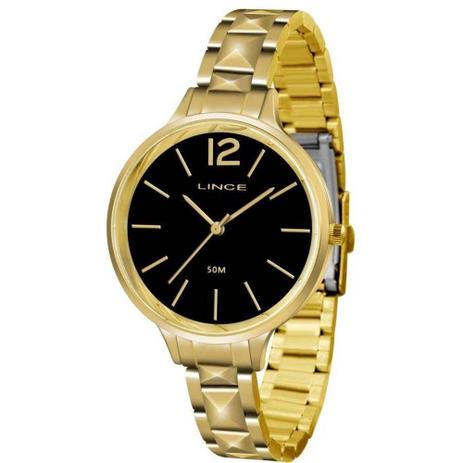 Relógio Feminino Lince Casual LRGH066L P2KX - Dourado Menor preço em Relógio Feminino Lince Casual LRGH066L P2KX - Dourado