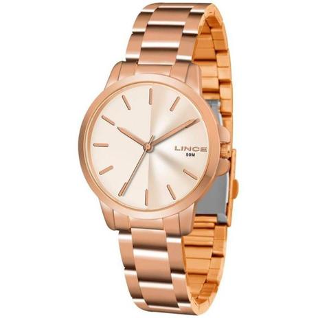 Relógio Feminino Lince Casual LRR4482L R1RX - Rosê Menor preço em Relógio Feminino Lince Casual LRR4482L R1RX - Rosê