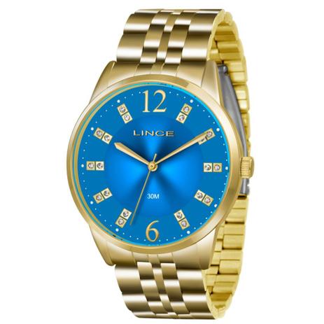 Menor preço em Relógio Feminino Lince Dourado LRGJ044L - D2KX