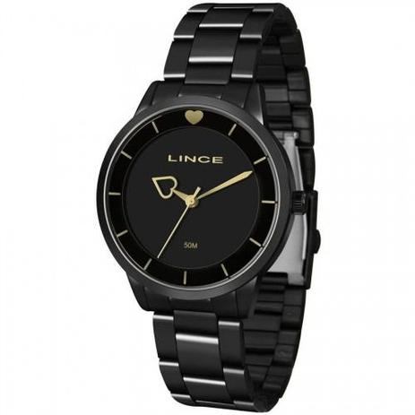Relogio Feminino Lince Preto Coração LRN4572L P1PX Menor preço em Relogio Feminino Lince Preto Coração LRN4572L P1PX