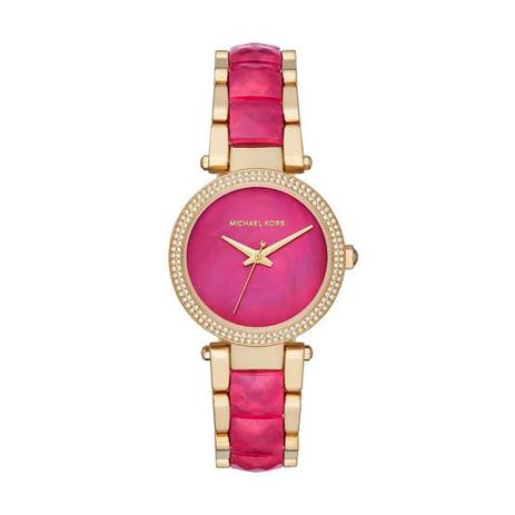 Relógio Feminino Michael Kors Rosa Original Mod: MK64905ATN Menor preço em Relógio Feminino Michael Kors Rosa Original Mod: MK64905ATN