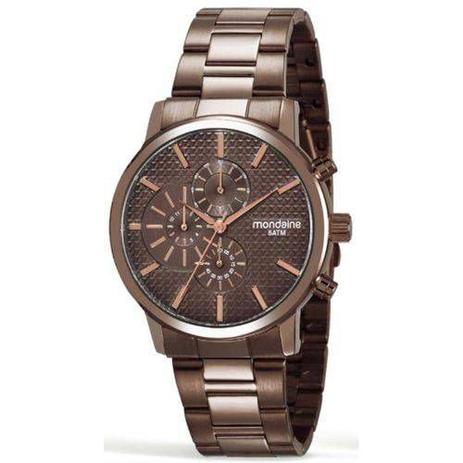 relogio feminino bronze mondaine