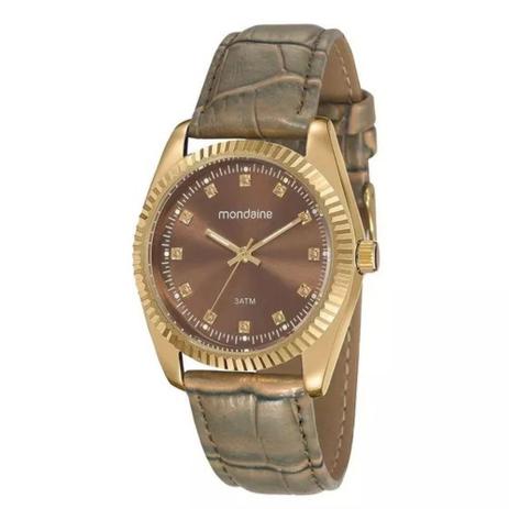 relogio mondaine bronze