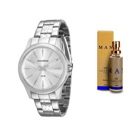 Relógio Feminino Mondaine Prateado Aço Inox 78705l0mvna2 + BRINDE Menor preço em Relógio Feminino Mondaine Prateado Aço Inox 78705l0mvna2 + BRINDE