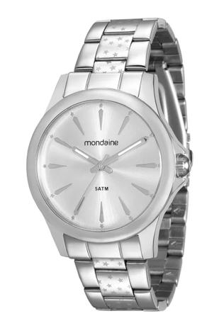 Relógio Feminino Mondaine Prateado Analógico 78705L0MVNA2 Menor preço em Relógio Feminino Mondaine Prateado Analógico 78705L0MVNA2