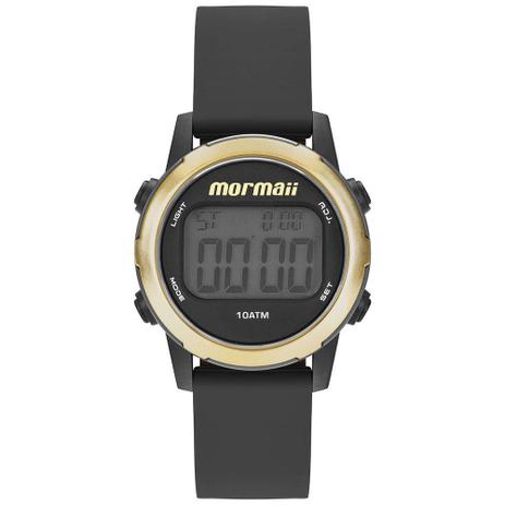 Relógio Feminino Mormaii Digital MO3700AA/8D - Preto/Dourado Menor preço em Relógio Feminino Mormaii Digital MO3700AA/8D - Preto/Dourado