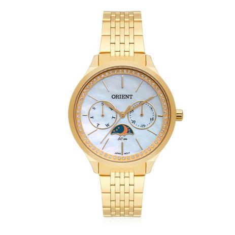 Relógio Feminino Orient Analógico FGSSM059 B1KX Dourado Menor preço em Relógio Feminino Orient Analógico FGSSM059 B1KX Dourado
