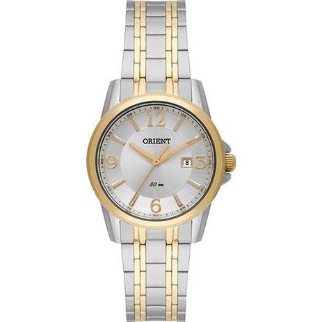Relógio Feminino Orient Prata Com Dourado Ftss1094 S2sk Menor preço em Relógio Feminino Orient Prata Com Dourado Ftss1094 S2sk
