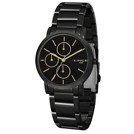 Relogio Feminino Preto Multinfunção Lince LMN4568L P1PX Menor preço em Relogio Feminino Preto Multinfunção Lince LMN4568L P1PX