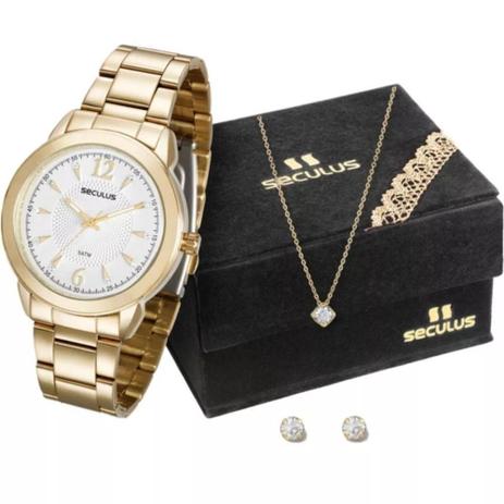 Relógio Feminino Seculus Analógico 20516LPSVDS1K1 Menor preço em Relógio Feminino Seculus Analógico 20516LPSVDS1K1