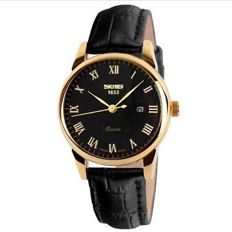Relógio Feminino Skmei Analógico 9058-P Preto Menor preço em Relógio Feminino Skmei Analógico 9058-P Preto