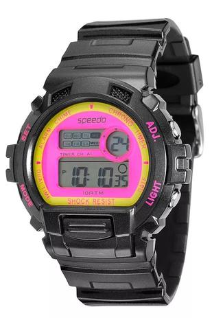 Relógio Feminino Speedo 65083l0evnp4 Digital Preto Menor preço em Relógio Feminino Speedo 65083l0evnp4 Digital Preto