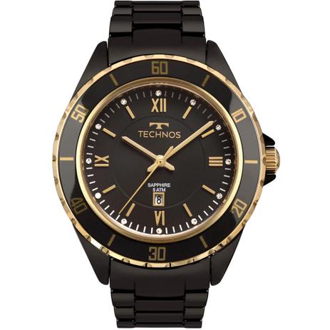 Relógio Feminino Technos Analógico 2015CAO/4P Ceramic Menor preço em Relógio Feminino Technos Analógico 2015CAO/4P Ceramic