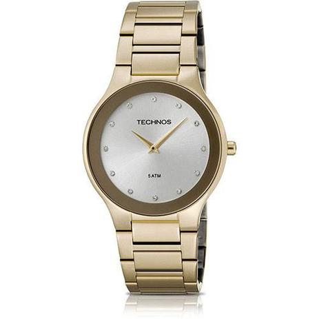 Relógio Feminino Technos com Pulseira em AÇO 1L22EN/4K Menor preço em Relógio Feminino Technos com Pulseira em AÇO 1L22EN/4K