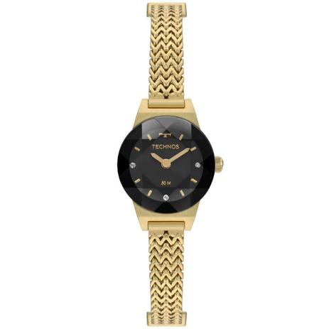 Relógio Feminino Technos Elegance Mini 5Y20IS/4P 21mm Aço Dourado Menor preço em Relógio Feminino Technos Elegance Mini 5Y20IS/4P 21mm Aço Dourado