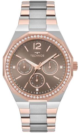 Relogio Feminino Technos Misto Rose Luxo 6P29AJB5M Menor preço em Relogio Feminino Technos Misto Rose Luxo 6P29AJB5M