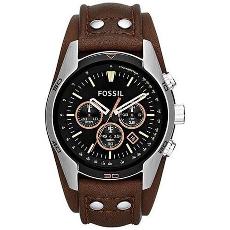 Relógio Fossil Cronógrafo Coachman - Ch2891/2pn Menor preço em Relógio Fossil Cronógrafo Coachman - Ch2891/2pn