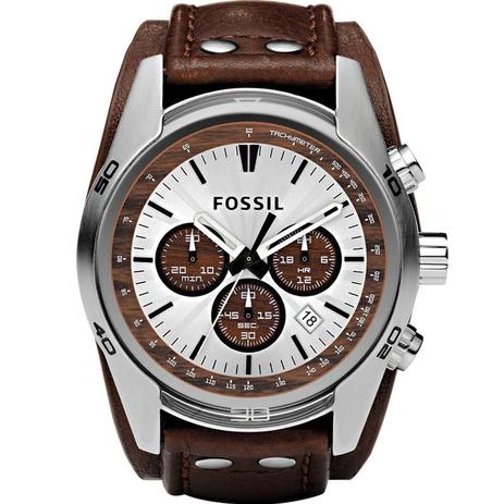 Relógio Fossil Masculino Marrom Coachman CH2565/0MN Menor preço em Relógio Fossil Masculino Marrom Coachman CH2565/0MN