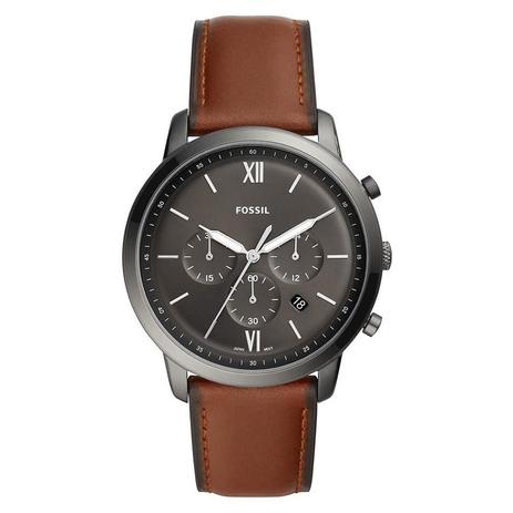 Relógio Fossil Masculino Ref: Fs5512/0cn Cronógrafo Ambar Menor preço em Relógio Fossil Masculino Ref: Fs5512/0cn Cronógrafo Ambar