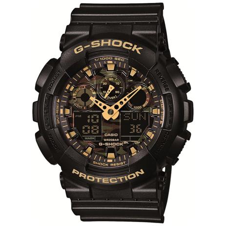 Relógio G-Shock Analógico GA-100CF Menor preço em Relógio G-Shock Analógico GA-100CF