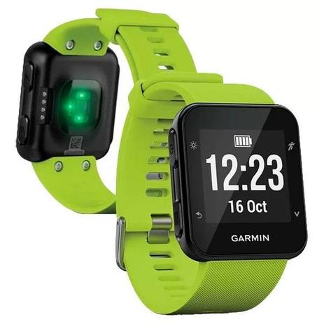 Relógio GPS Frequencímetro de Pulso Garmin Forerunner 35 Verde é boa?