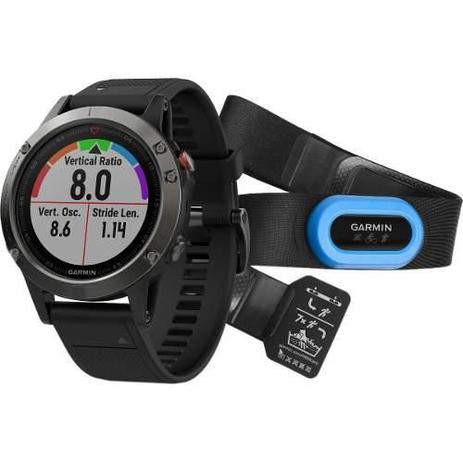 Relogio Gps Multi Esporte Fenix 5 Cinza Bundle Hrm Tri 47mm - Garmin Menor preço em Relogio Gps Multi Esporte Fenix 5 Cinza Bundle Hrm Tri 47mm - Garmin