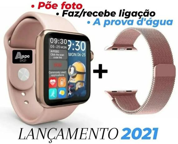 hw16 smartwatch preto
