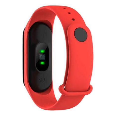 Relógio Inteligente Smartband M3 Monitor Cardíaco Vermelho é boa?