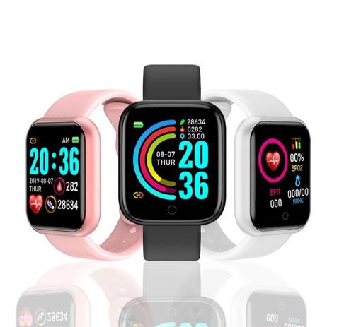 y68 d20 relógio smart watch com bluetooth usb