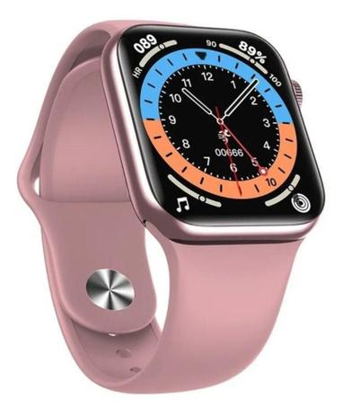relógio smartwatch rose magazine luiza