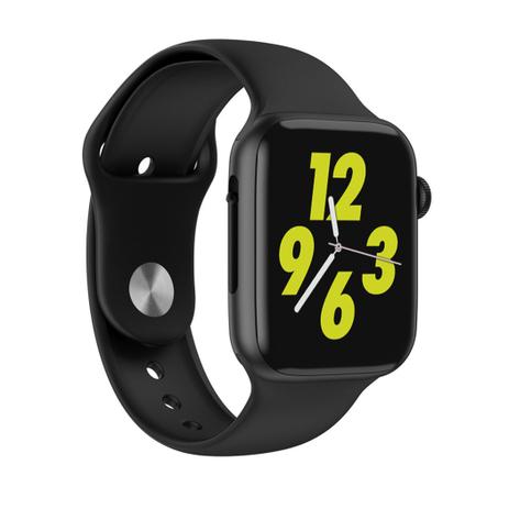 Relógio Inteligente SmartWatch IWO8 LITE Preto Android iOS Chamadas Monitor Cardíaco Pressão - Smart Bracelet Menor preço em Relógio Inteligente SmartWatch IWO8 LITE Preto Android iOS Chamadas Monitor Cardíaco Pressão - Smart Bracelet