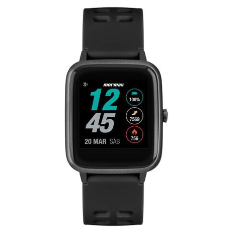 Relógio Inteligente Smartwatch Mormaii Life Molifeab/8p Menor preço em Relógio Inteligente Smartwatch Mormaii Life Molifeab/8p