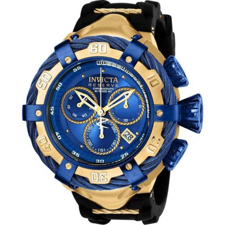 Relógio Invicta Bolt model 21354 preto azul | Menor preço com cupom