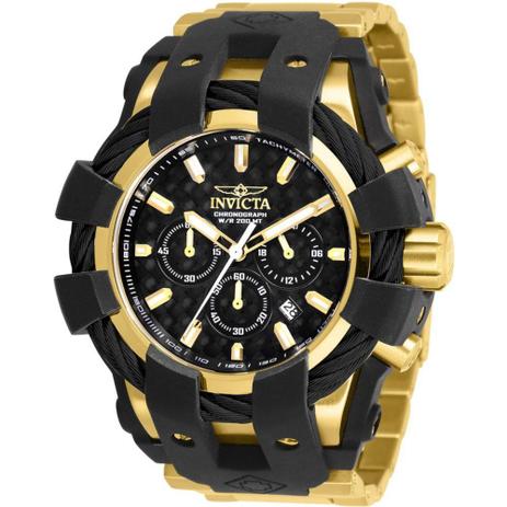 Relógio Invicta Bolt Sport 26674 Banhado Ouro 18k Menor preço em Relógio Invicta Bolt Sport 26674 Banhado Ouro 18k