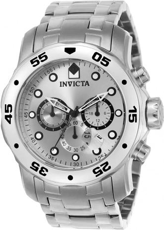 Relógio Invicta Pro Diver 0071 Prata Masculino Menor preço em Relógio Invicta Pro Diver 0071 Prata Masculino