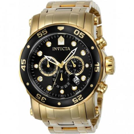 Relógio Invicta Pro Diver 23650 - Ouro 18k, Troca Pulseira 2 Em 1 é boa?