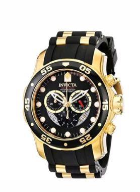 Relógio Invicta Pro Diver Dourado Masculino - 6981 Menor preço em Relógio Invicta Pro Diver Dourado Masculino - 6981
